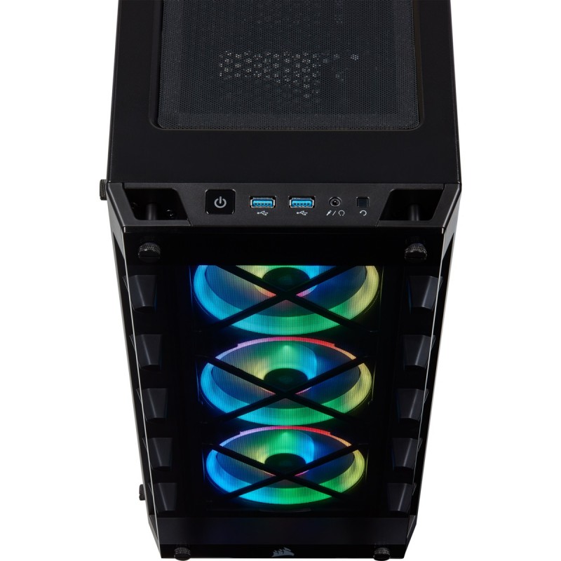 Корпус Corsair 465X RGB Black (CC-9011188-WW) без БП