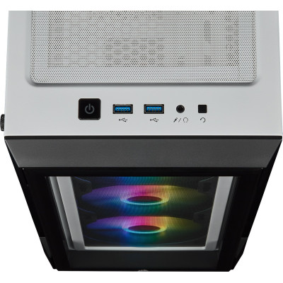 Корпус Corsair 220T RGB White (CC-9011191-WW) без БЖ