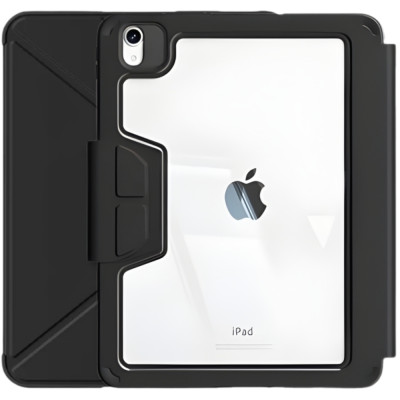 Чохол-книжка BeCover Rugged Origami Transparent з кріпленням Apple Pencil дляApple iPad Air 11" M4 2026 Black (715176)