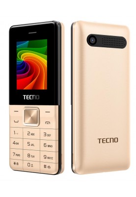 Мобiльний телефон Tecno T301 Dual Sim Champagne Gold (4895180743337)