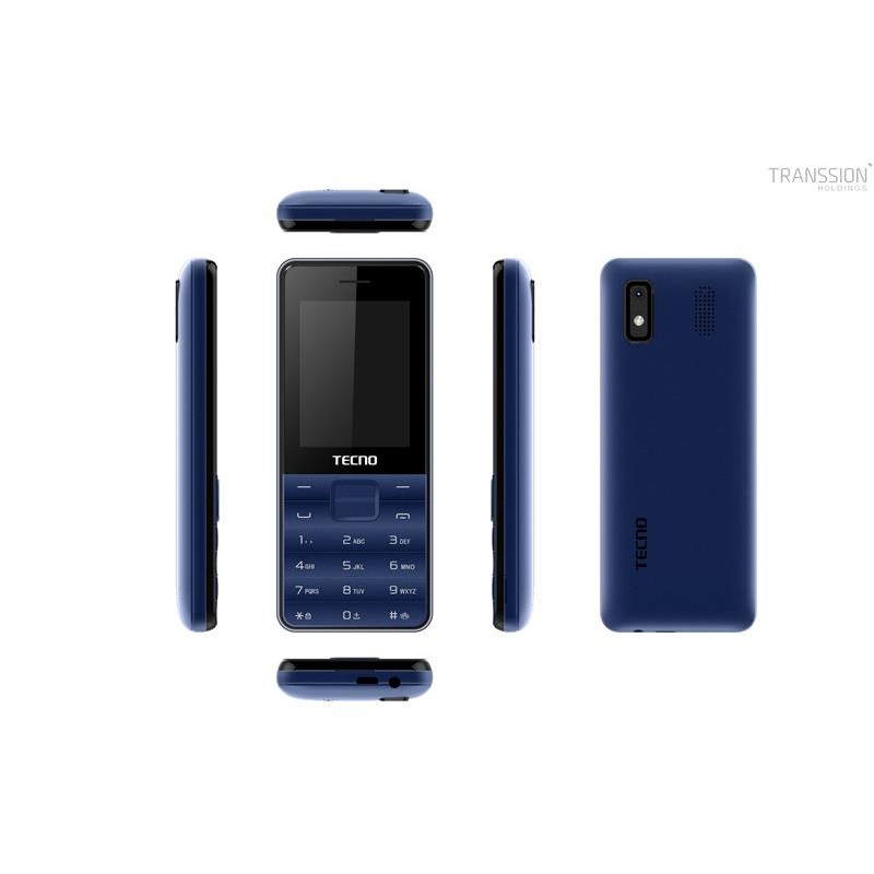 Мобiльний телефон Tecno T372 Triple Sim Deep Blue (4895180746826)_