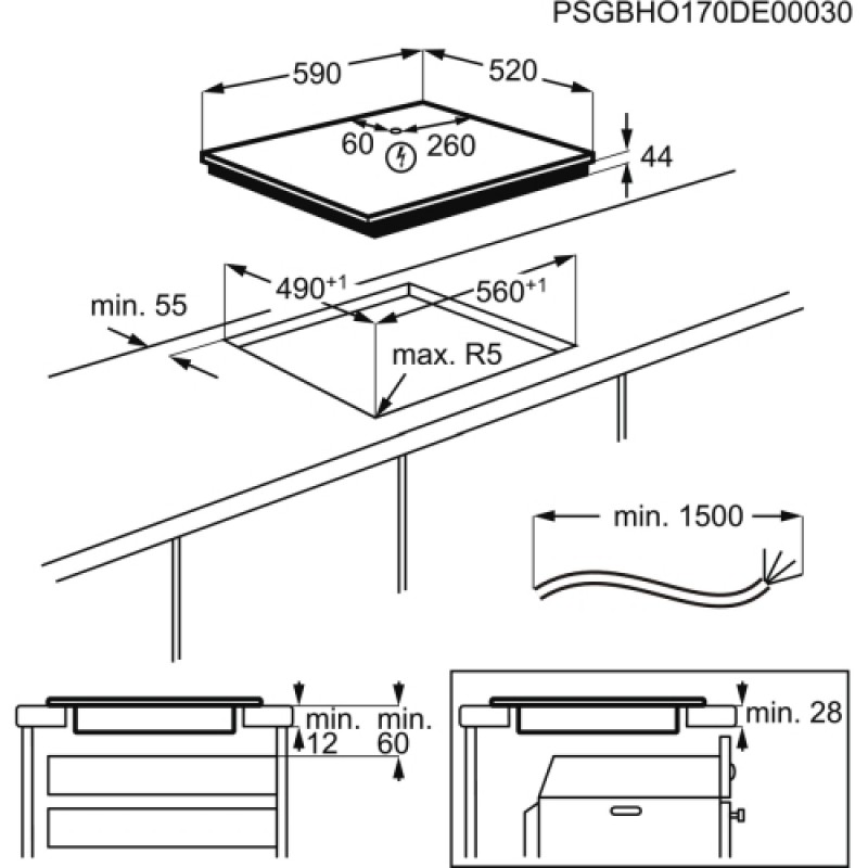 Варочная поверхность Electrolux IPE6443WFV