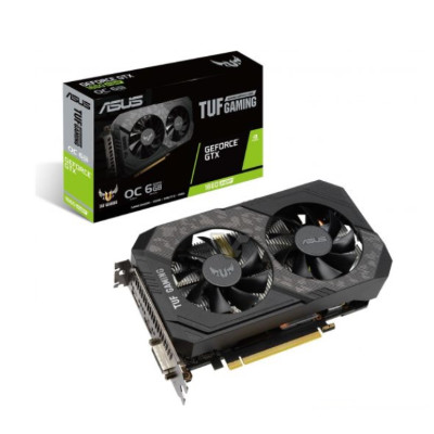 Відеокарта GF GTX 1660 Super 6GB GDDR6 TUF Gaming OC Asus (TUF-GTX1660S-O6G-GAMING)