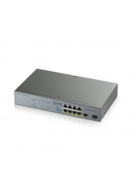 Комутатор для відеоспостереження ZYXEL GS1300-10HP (GS1300-10HP-EU0101F)