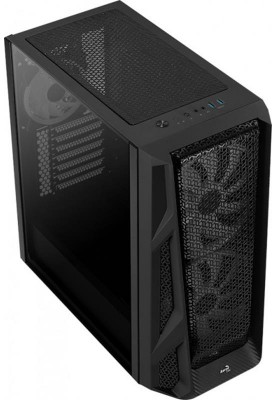 Корпус AeroCool AirHawk Duo ARGB (AirHawk Duo-G-BK-v1) Black без БЖ