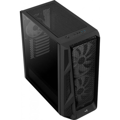 Корпус AeroCool AirHawk Duo ARGB (AirHawk Duo-G-BK-v1) Black без БЖ