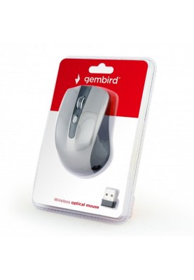 Миша бездротова Gembird MUSW-4B-04-BG Black/Grey USB