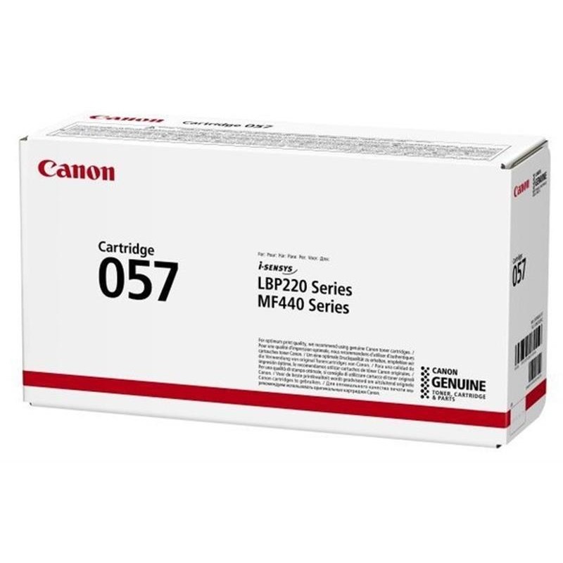 Картридж Canon 057 LBP223dw/226dw/228x/MF443dw/445dw/446x/449x Black (3009C002)