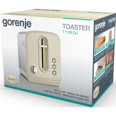 Тостер Gorenje T1100CLI Тостер Gorenje T1100CLI