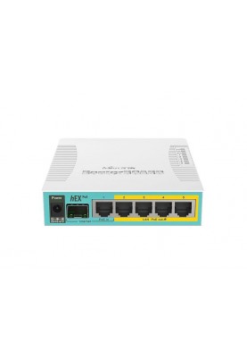 Маршрутизатор MikroTik RouterBoard RB960PGS hEX PoE (800MHz/128Mb, 1xUSB, 5х1000Мбит, Passive PoE)