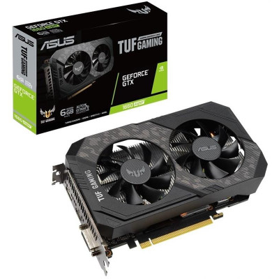 Відеокарта GF GTX 1660 Super 6GB GDDR6 TUF Gaming Asus (TUF-GTX1660S-6G-GAMING)