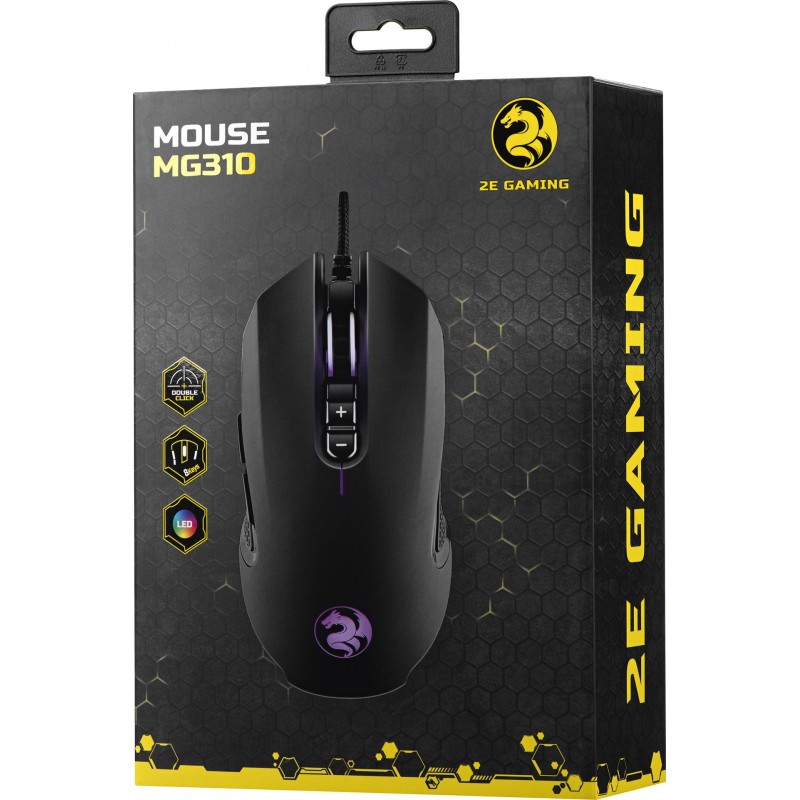 Миша 2E Gaming MG310 LED USB Black (2E-MG310UB)