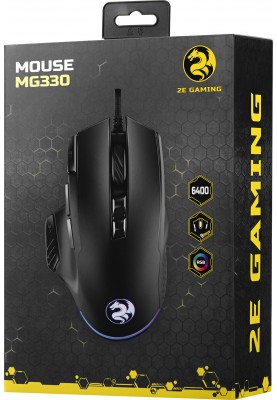 Миша 2E Gaming MG330 RGB USB Black (2E-MG330UB)