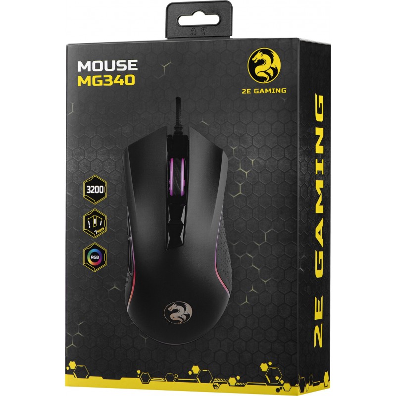 Миша 2E Gaming MG340 RGB USB Black (2E-MG340UB)