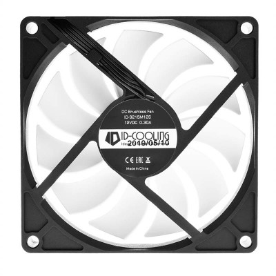 Вентилятор ID-Cooling NO-9215 PWM, 92x92x15мм, 4-pin, чорно-білий