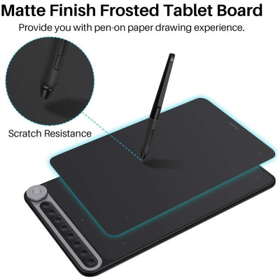 Графічний планшет Huion Inspiroy Dial Q620M + рукавичка