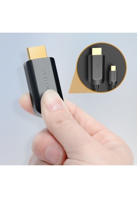 Адаптер-кабель Vention USB Type-C - HDMI (M/M), 2 м, Black (CGUBH)