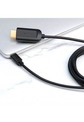 Адаптер-кабель Vention USB Type-C - HDMI (M/M), 2 м, Black (CGUBH)