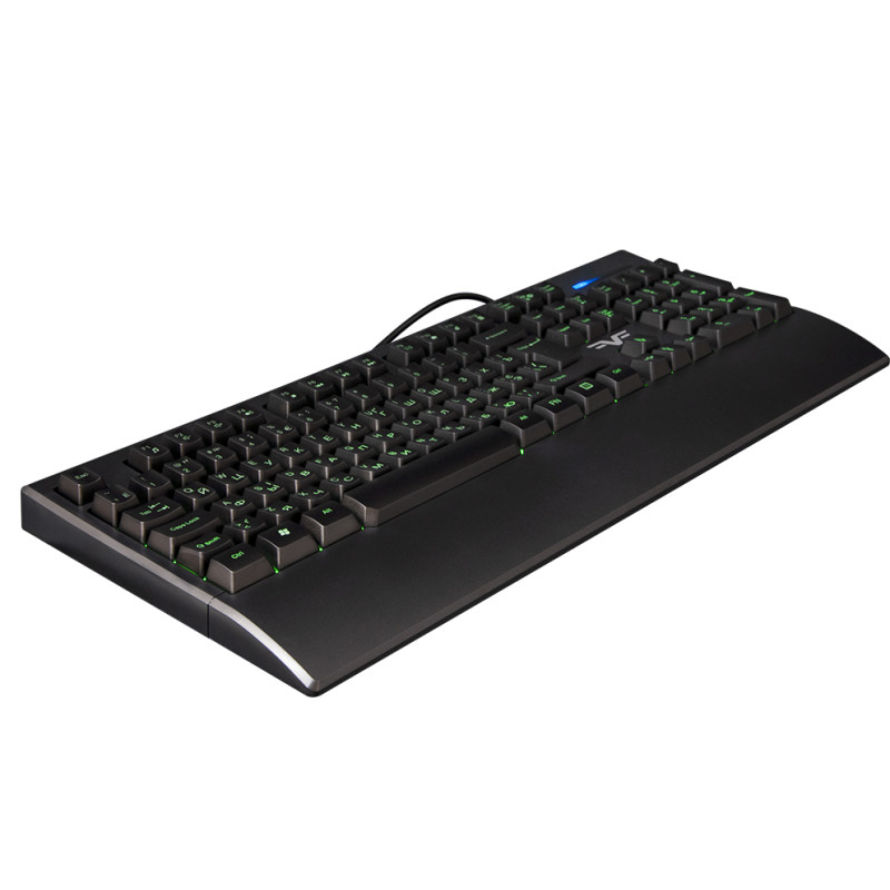 Клавіатура Frime Graphit Black USB RUS/UKR (FLK19600)