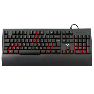 Клавіатура Frime Graphit Black USB RUS/UKR (FLK19600)