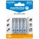 Акумулятор everActive AAA/HR03 Ni-MH 800mAh BL 4шт