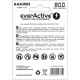 Акумулятор everActive AAA/HR03 Ni-MH 800mAh BL 4шт