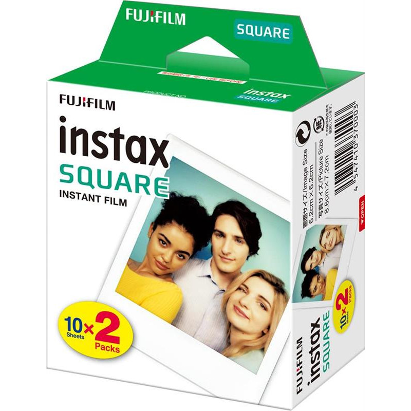 Фотопапiр Fujifilm Instax Square, 2х10л (16576520)