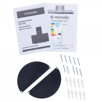 Витяжка Minola HDN 6444 BL 800 LED