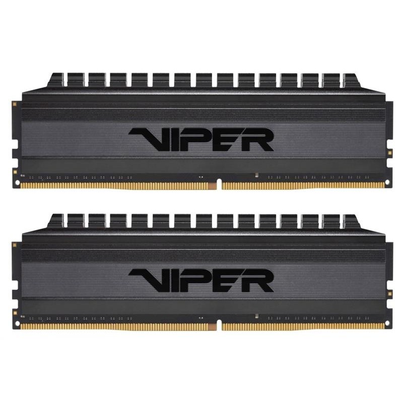 Модуль пам`яті DDR4 2x8GB/4400 Patriot Viper 4 Blackout (PVB416G440C8K)