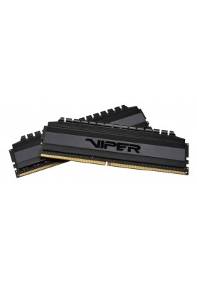 Модуль пам`яті DDR4 2x8GB/3200 Patriot Viper 4 Blackout (PVB416G320C6K)