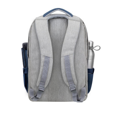 Рюкзак Rivacase Prater 7567 17.3" Grey/Dark Blue