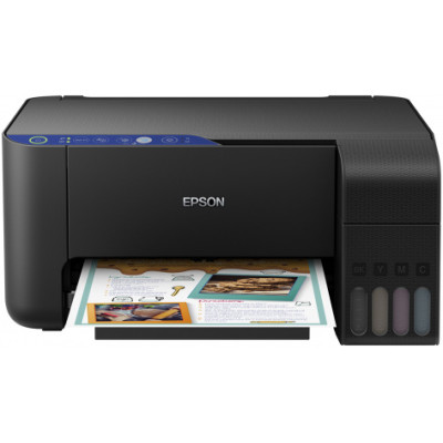 Багатофункційний пристрій А4 кол. Epson L3151 Фабрика друку з WI-FI (C11CG86411)