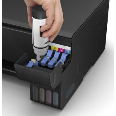 Багатофункційний пристрій А4 кол. Epson L3151 Фабрика друку з WI-FI (C11CG86411)