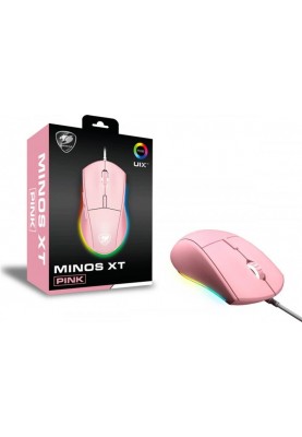 Мишка Cougar Minos XT Pink USB