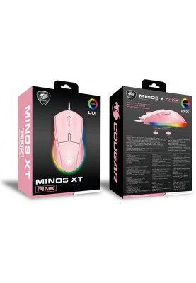 Мишка Cougar Minos XT Pink USB