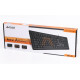 Клавiатура A4tech KRS-83 Ukr Black PS/2