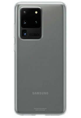 Чохол-накладка Samsung Clear Cover для Samsung Galaxy S20 Ultra SM-G988 Transparent (EF-QG988TTEGRU)