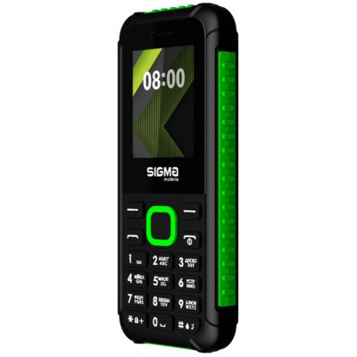 Мобiльний телефон Sigma mobile X-style 18 Track Dual Sim Black/Green