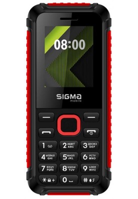 Мобiльний телефон Sigma mobile X-style 18 Track Dual Sim Black/Red