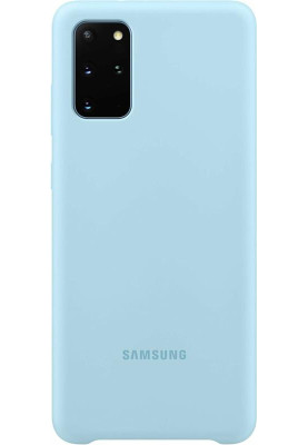 Чохол-накладка Samsung Silicone Cover для Samsung Galaxy S20+ SM-G985 Sky Blue (EF-PG985TLEGRU)