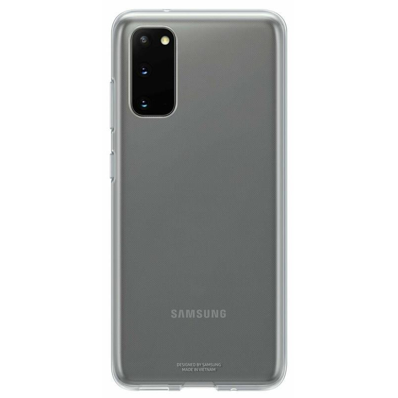 Чохол-накладка Samsung Clear Cover для Samsung Galaxy S20 SM-G980 Transparent (EF-QG980TTEGRU)