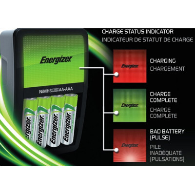 Зарядний пристрій Energizer Maxi Charger (NH15-2000) AA/AAA 2000mAh BL 4шт