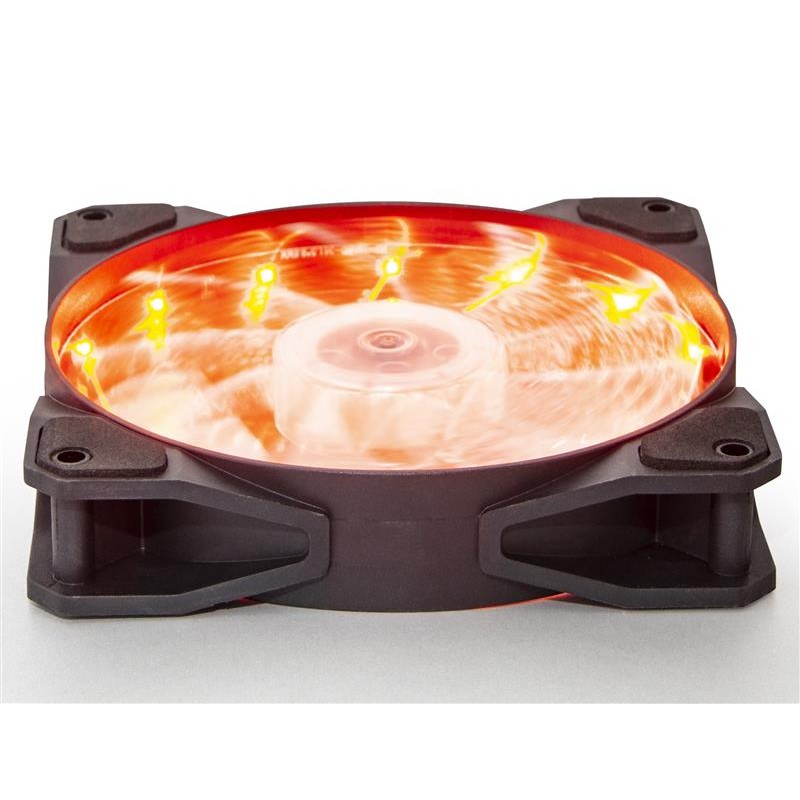 Вентилятор Frime Iris LED Fan 15LED Orange (FLF-HB120O15)