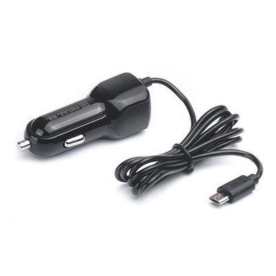 Автомобільний зарядний пристрій REAL-EL CA-15 (2USB, 2.1A) Black + кабель microUSB Автомобільний зарядний пристрій REAL-EL CA-15 (2USB, 2.1A) Black + кабель microUSB