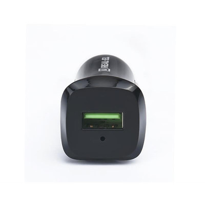 Автомобільний зарядний пристрій REAL-EL CA-30 QC3.0 (1USBx3A) Black/Grey Автомобільний зарядний пристрій REAL-EL CA-30 QC3.0 (1USBx3A) Black/Grey