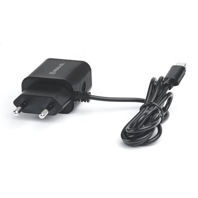 Мережевий зарядний пристрій REAL-EL CH-217 (2USB, 2.1A) Black + кабель Lightning Мережевий зарядний пристрій REAL-EL CH-217 (2USB, 2.1A) Black + кабель Lightning