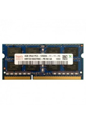 Модуль пам`яті SO-DIMM 4GB/1600 DDR3L Hynix (HMT351S6CFR8A-PB) Refurbished
