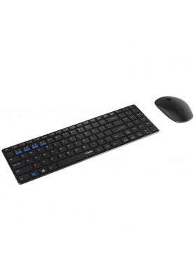 Комплект (клавіатура, мишка) Rapoo 9300M Wireless Black