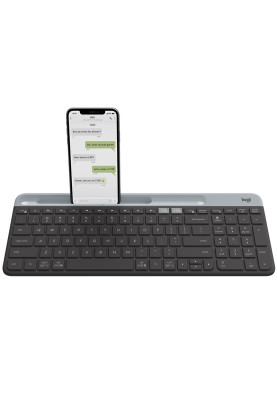 Клавіатура бездротова Logitech K580 Slim Multi-Device Wireless (920-009275) Graphite USB/Bluetooth