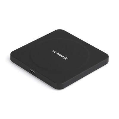 Бездротовий зарядний пристрій REAL-EL WL-710 1.5A 5W Black Бездротовий зарядний пристрій REAL-EL WL-710 1.5A 5W Black